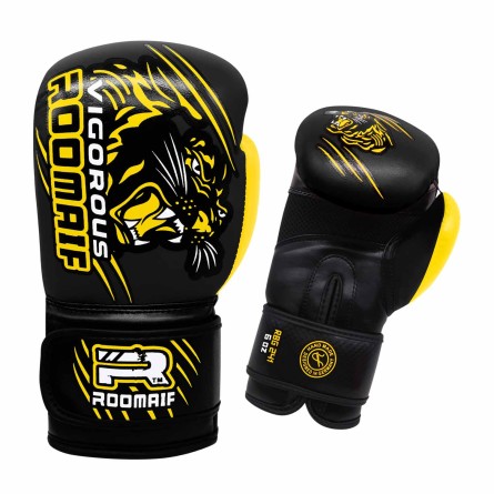 ROOMAIF VIGOROUS KIDS BOXING GLOVES BLACK