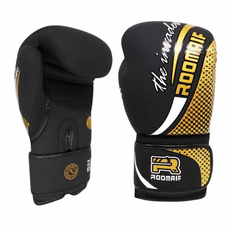 ROOMAIF THE INVADER BOXING GLOVES BLACK