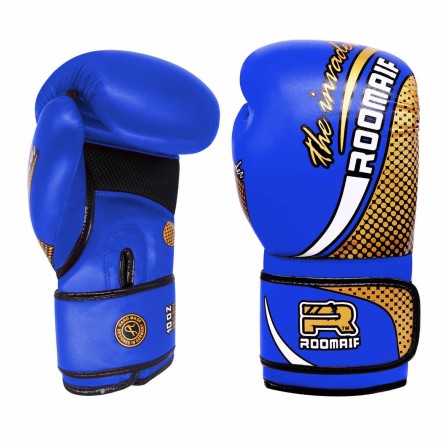 ROOMAIF THE INVADER BOXING GLOVES BLUE